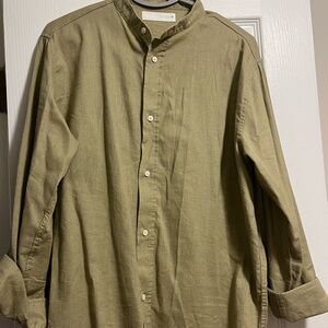 Olive Green Boy’s Shirt